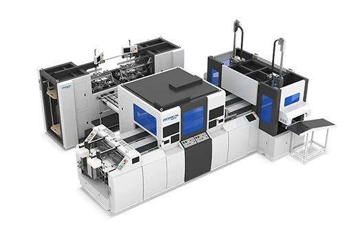 Double Station Rigid Box Making Machine
